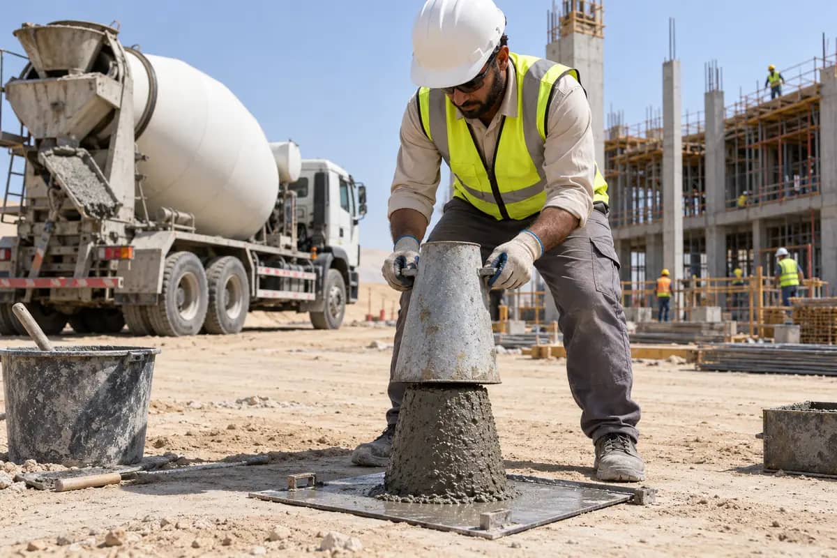 Concrete Slump Test: Correct Procedure and How to Read the Result