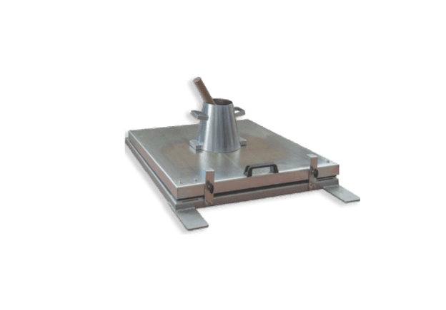 جهاز فحص تدفق الخرسانة الطازجة