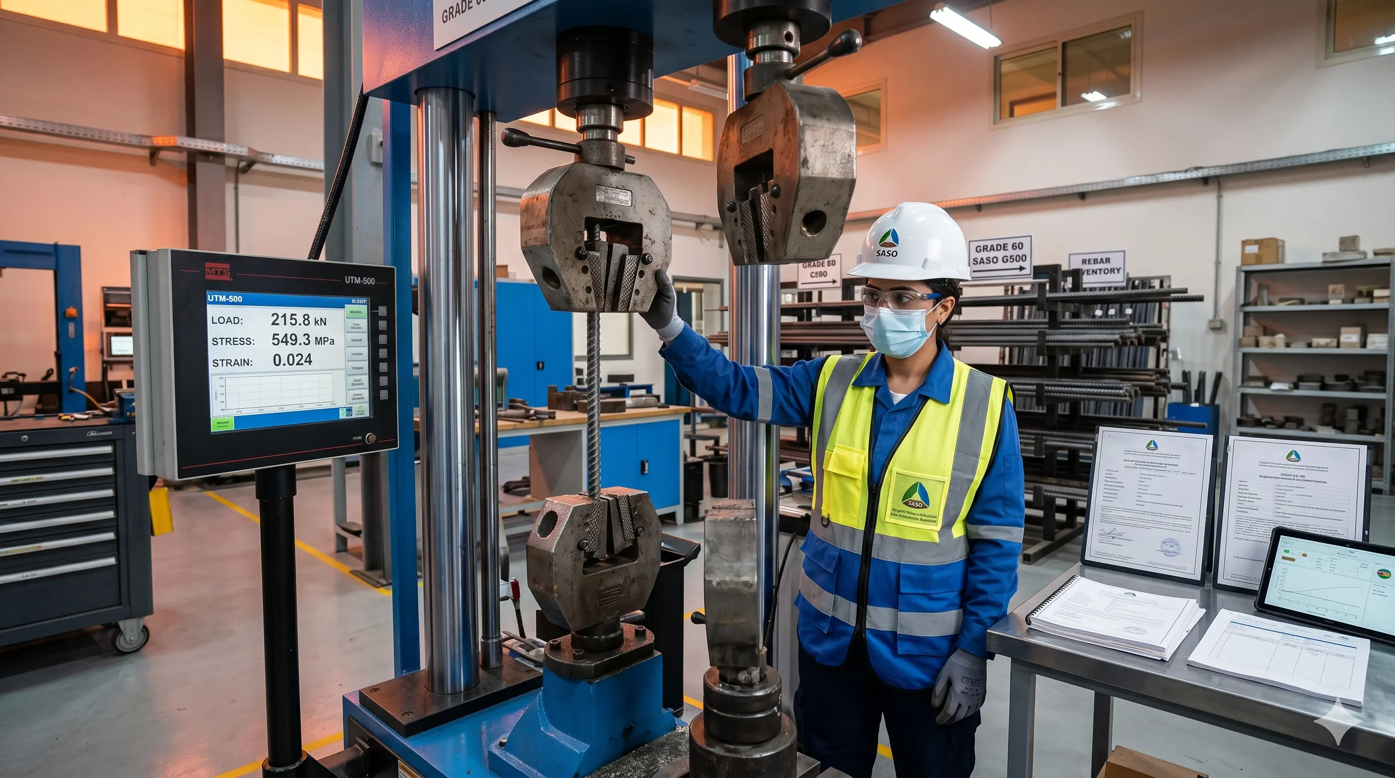 Rebar Testing and Key Rebar Standards in Saudi Arabia